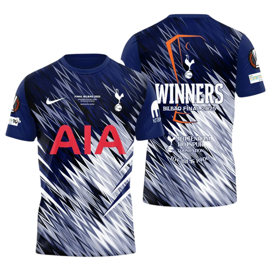 Tottenham Hotspur T-Shirt UEFA Europa League Champion 2025 EPL82052225337