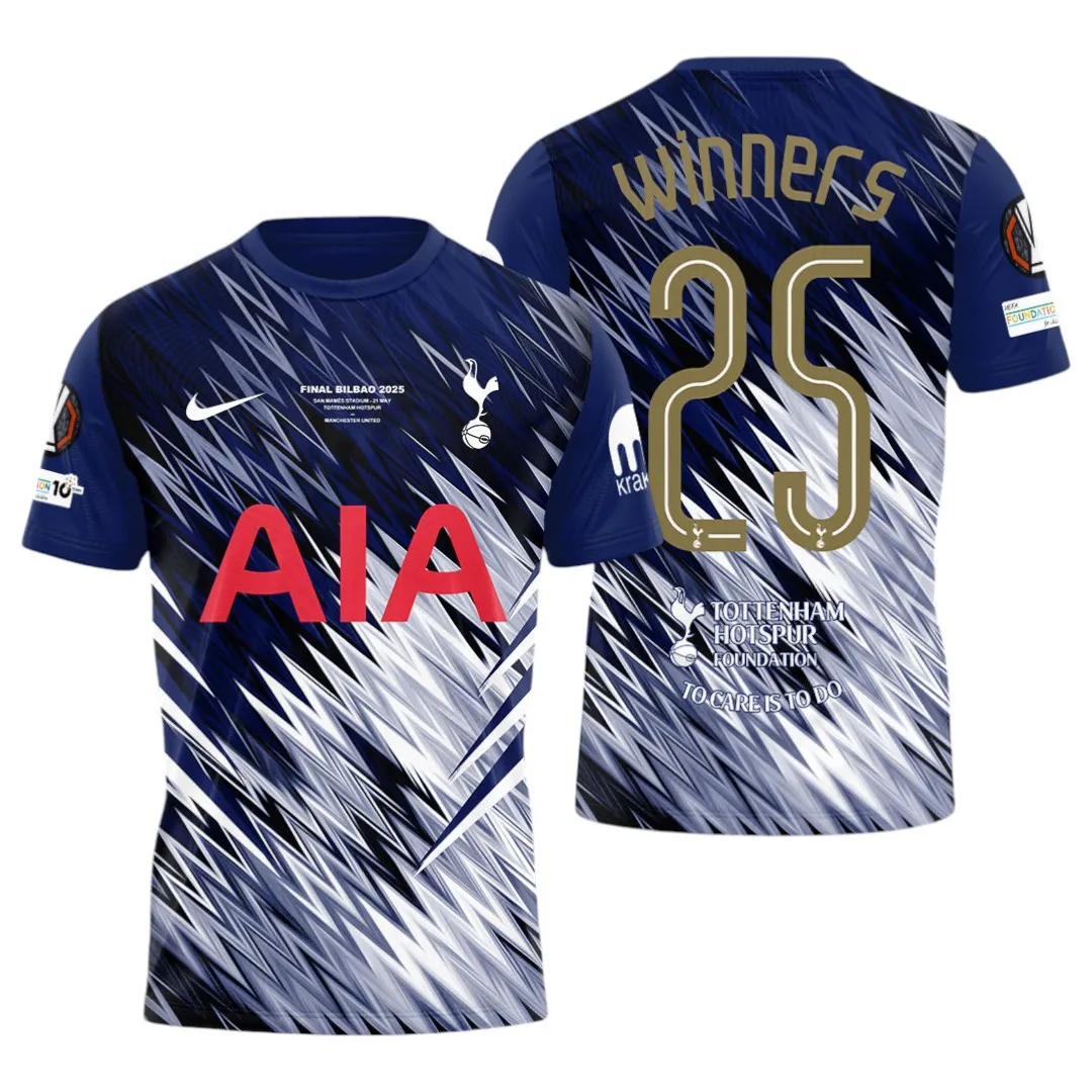 Tottenham Hotspur T-Shirt UEFA Europa League Champion 2025 EPL82052225338