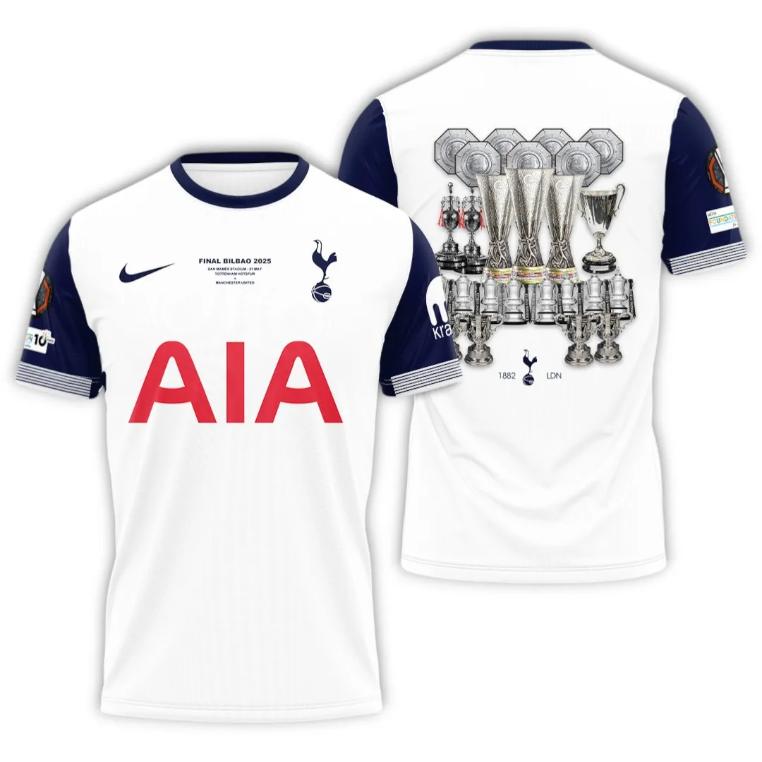 Tottenham Hotspur T-Shirt UEFA Europa League Champion 2025 EPL82052225339