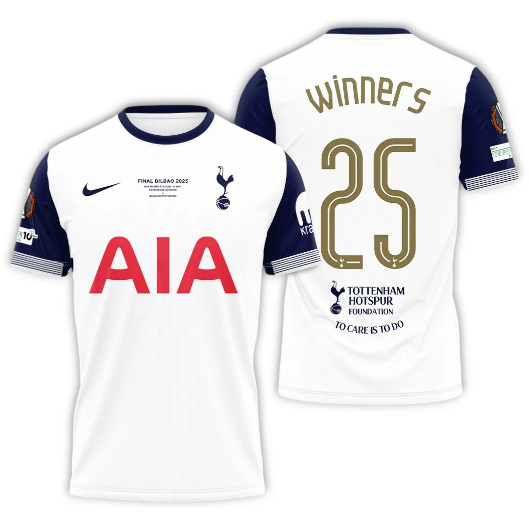 Tottenham Hotspur T-Shirt UEFA Europa League Champion 2025 EPL82052225340