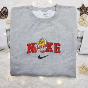 tweety-bird-santa-christmas-x-nike-embroidered-sweatshirt-cartoon-christmas-embroidered-shirt-best-christmas-gift-ideas-v25t1.webp