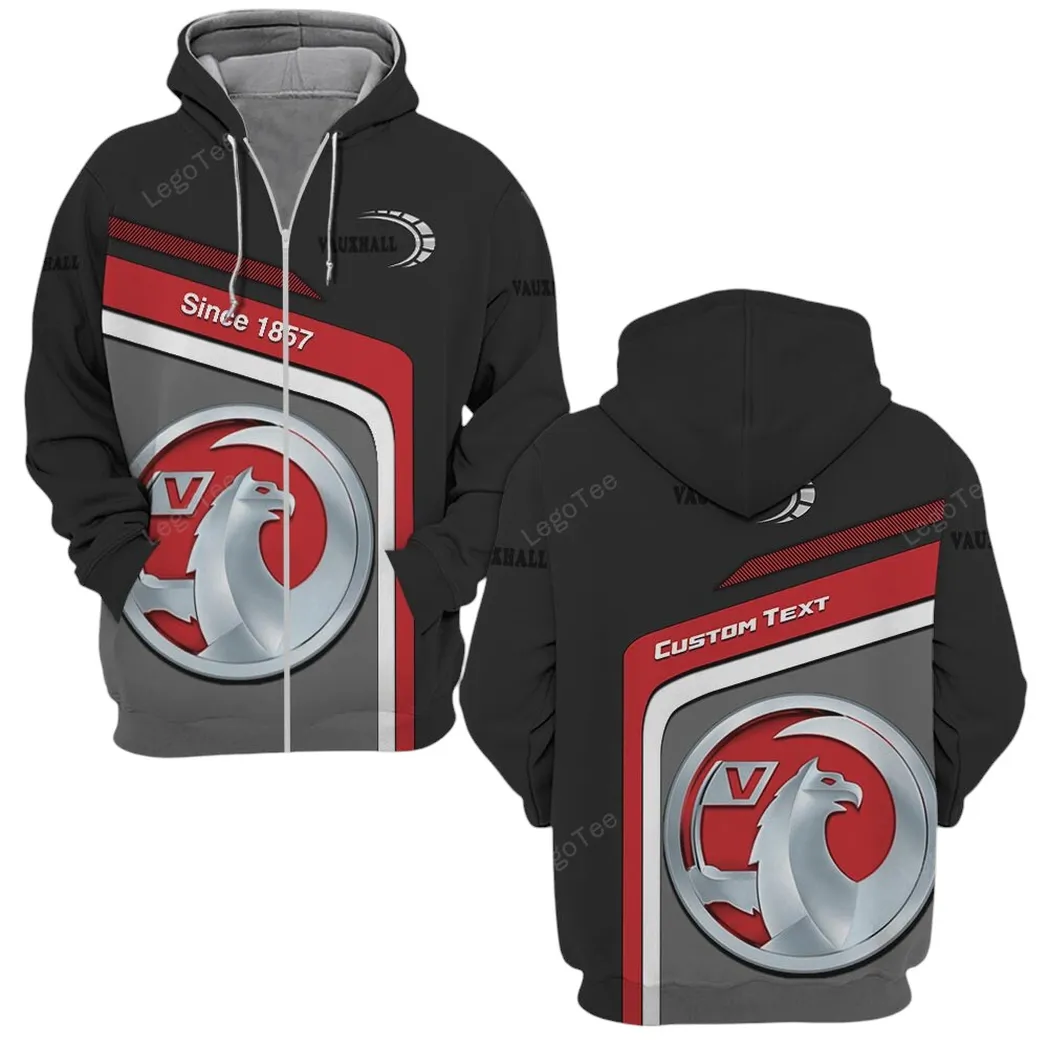Vauxhall Zipper Hoodie, Gift For Vauxhall Lovers, Gift For Him, Husband, Boyfriend CAR11103032577