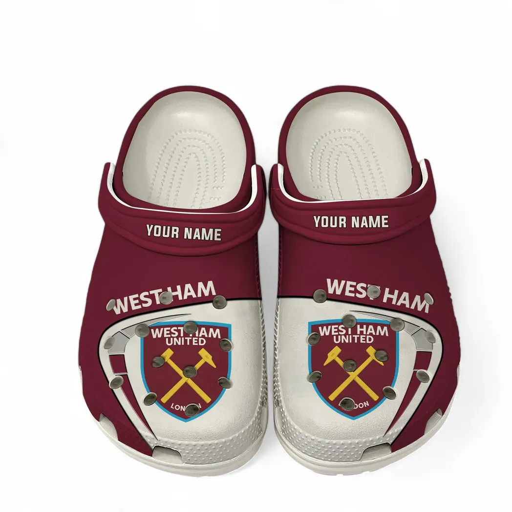 West Ham United Crocs, All Over Print Crocs West Ham United EPL1904232528