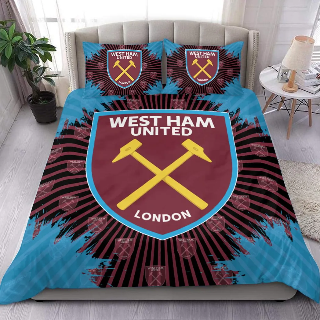 West Ham United EPL Bedding Set SPO0112049, Gift For Fan West Ham United