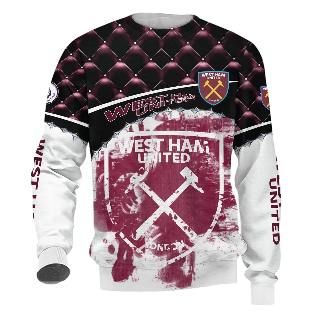 West Ham United EPL Sweatshirt SPO1319011-5, Gift For Fan West Ham United-Sweatshirt