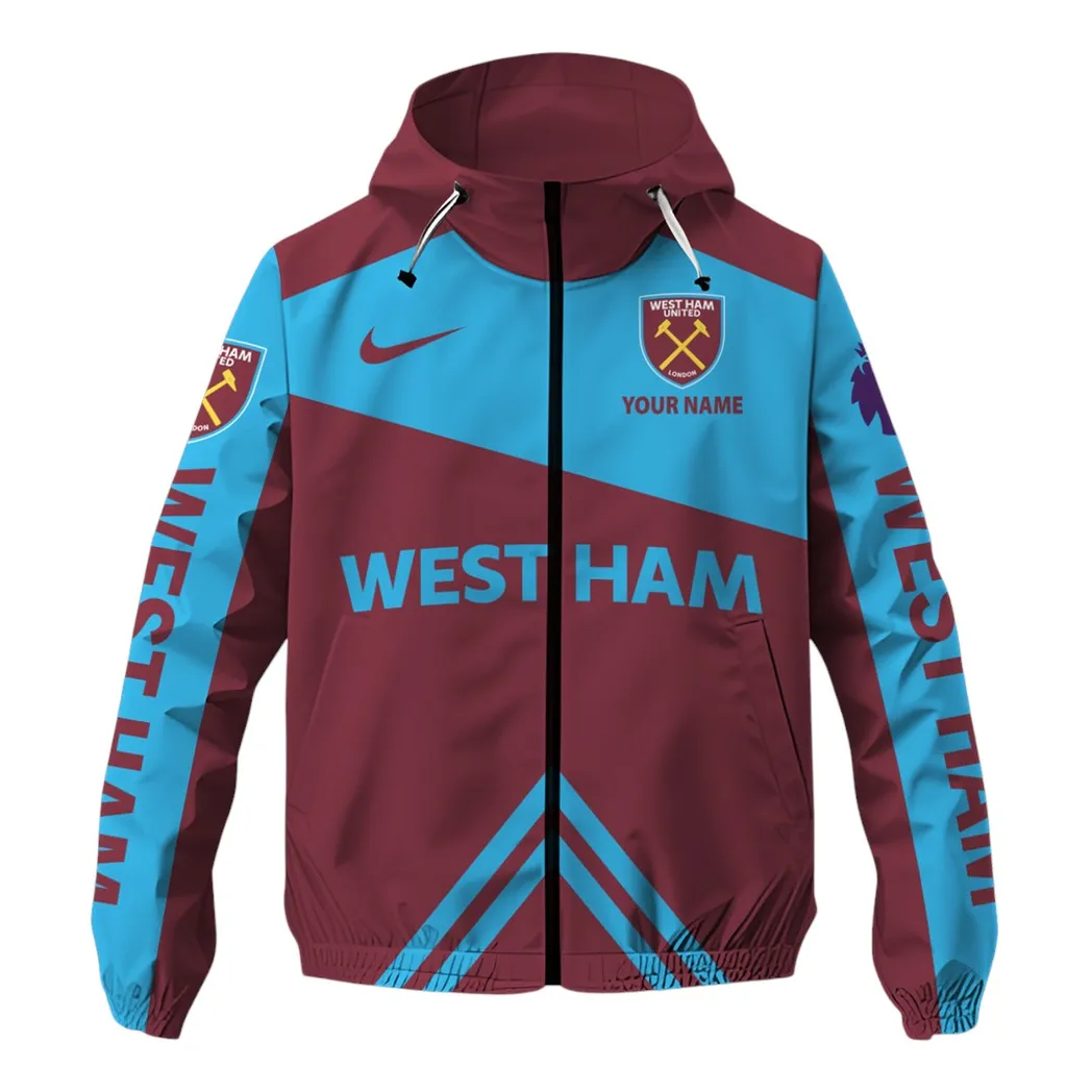 West Ham United EPL Windbreaker Jacket SPO1219019, Gift For Fan West Ham United