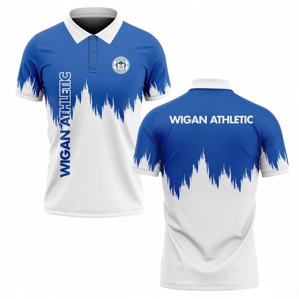 Wigan Athletic Polo Shirt, All Over Print Polo Shirt Wigan Athletic EPL2004232528