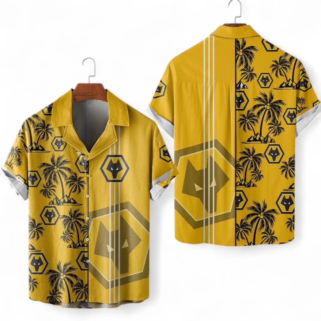 Wolverhampton Hawaiian Shirt For Men, All Over Print Hawaiian Shirt Wolverhampton EPL1804232536