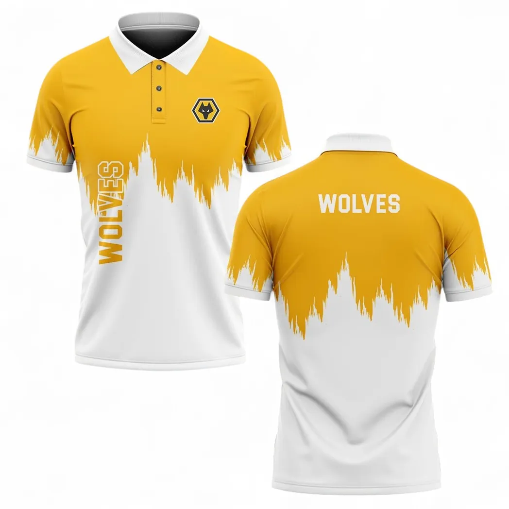 Wolverhampton Polo Shirt, All Over Print Polo Shirt Wolverhampton EPL2004232513