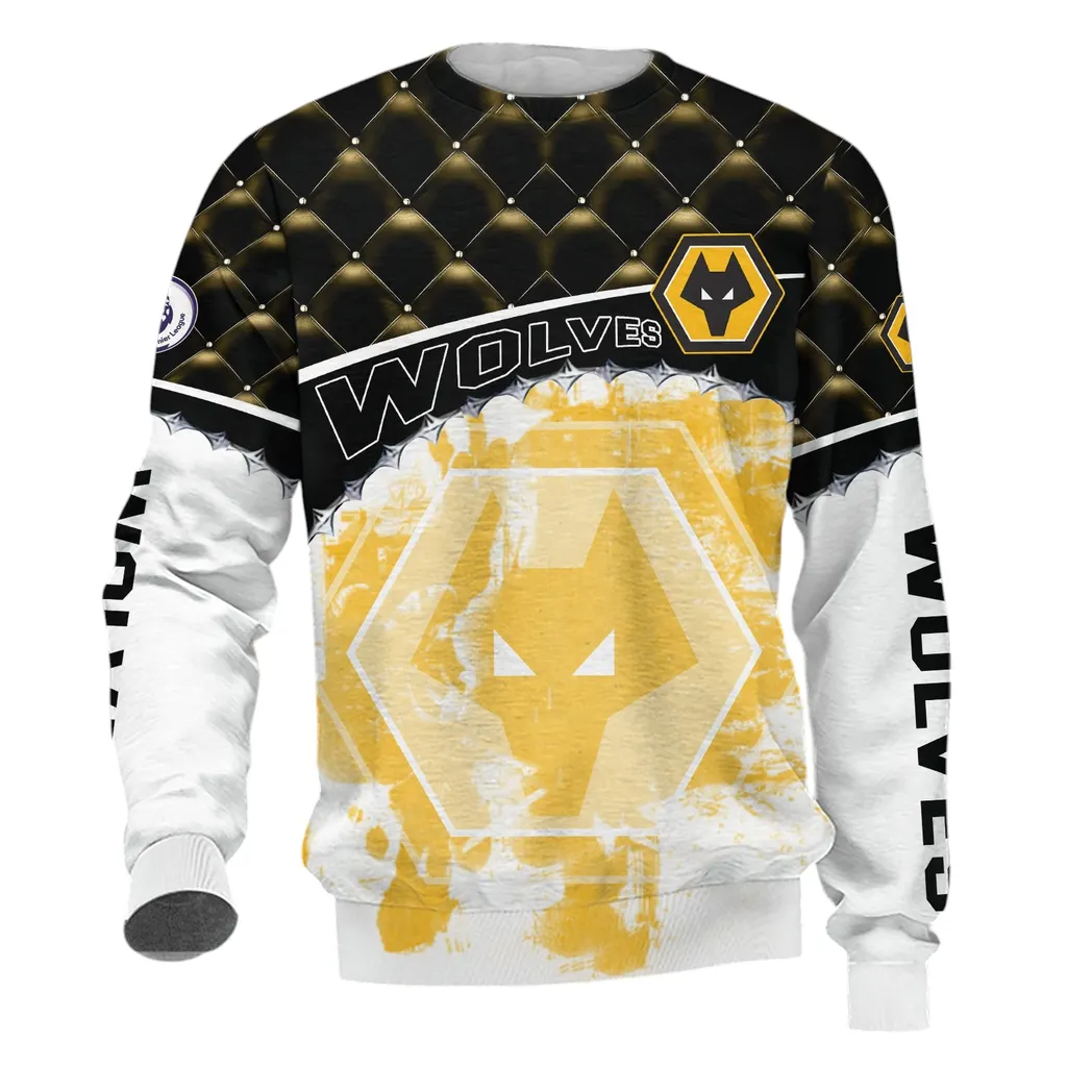 Wolverhampton Wanderers EPL Sweatshirt SPO1319012-5, Gift For Fan Wolverhampton Wanderers-Sweatshirt