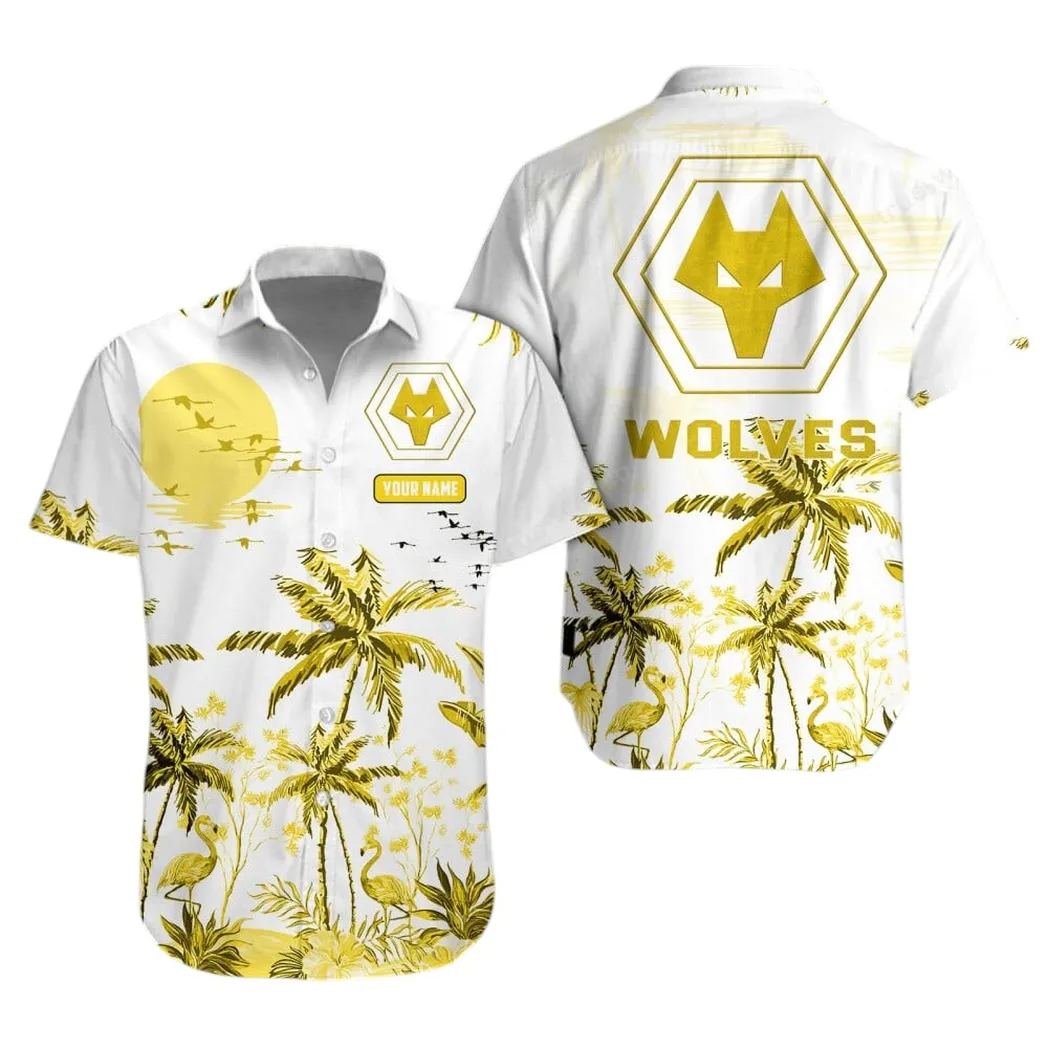 Wolverhampton Wanderers Hawaiian Shirt For Men, All Over Print Hawaiian Shirt Wolverhampton Wanderers EPL0204212505
