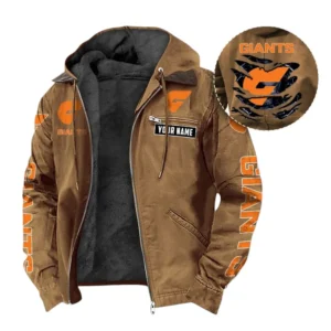 Gws Giants Hooded And Flannel Hoodie, All Over Print Hoodie For Gws Giants AFL105060925113 - Camel