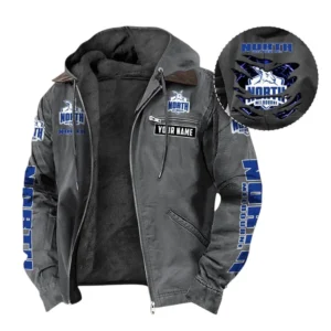 North Melbourne Hooded And Flannel Hoodie, All Over Print Hoodie For North Melbourne AFL105060925115 - Gray