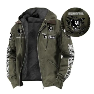 Collingwood Hooded And Flannel Hoodie, All Over Print Hoodie For Collingwood AFL105060925122 - Green