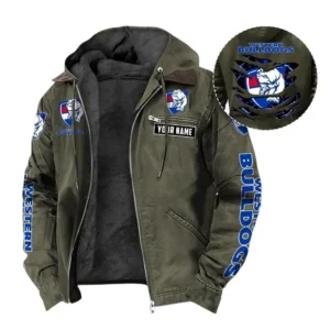 Western Bulldogs Hooded And Flannel Hoodie, All Over Print Hoodie For Western Bulldogs AFL105060925124 - Green