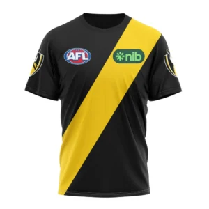 Richmond Tigers AFL T-Shirt 3D Print, All Over Print T-Shirt AFL1080613888