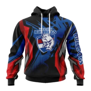 Western Bulldogs  AFL Hoodie 3D Print, All Over Print Hoodie AFL1080613897