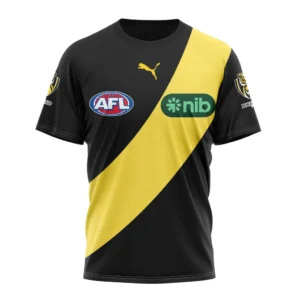Richmond Tigers AFL T-Shirt 3D Print, All Over Print T-Shirt AFL1080613910