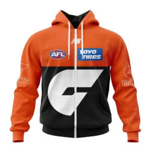 Gws Giants AFL Zipper Hoodie 3D Print, All Over Print Zipper Hoodie AFL1080613915