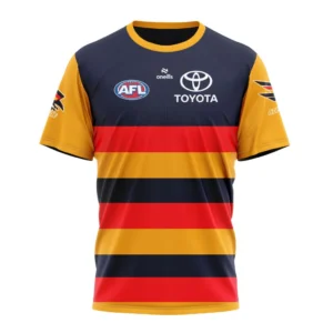 Adelaide Crows AFL T-Shirt 3D Print, All Over Print T-Shirt AFL1080613922
