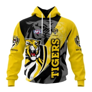 Richmond Tigers AFL Hoodie 3D Print, All Over Print Hoodie AFL1080613928