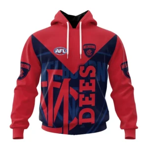 Melbourne AFL Hoodie 3D Print, All Over Print Hoodie AFL1080613931