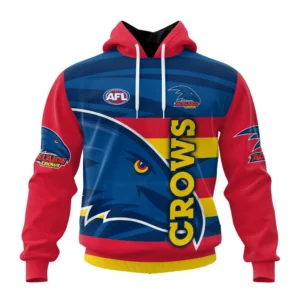 Adelaide Crows AFL Hoodie 3D Print, All Over Print Hoodie AFL1080613941