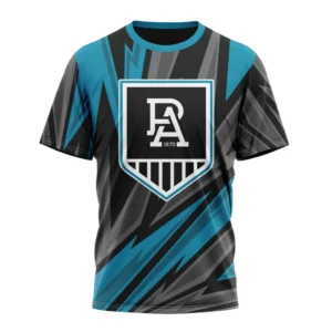 Port Adelaide AFL T-Shirt 3D Print, All Over Print T-Shirt AFL1080613946