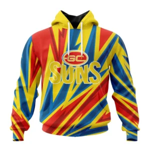 Gold Coast Suns AFL Hoodie 3D Print, All Over Print Hoodie AFL1080613951