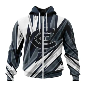 Carlton AFL Zipper Hoodie 3D Print, All Over Print Zipper Hoodie AFL1080613955