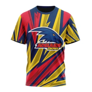 Adelaide Crows AFL T-Shirt 3D Print, All Over Print T-Shirt AFL1080613958