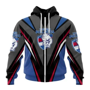 Western Bulldogs AFL Zipper Hoodie 3D Print, All Over Print Zipper Hoodie AFL1080613960