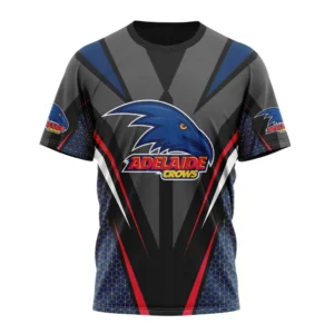 Adelaide Crows AFL T-Shirt 3D Print, All Over Print T-Shirt AFL1080613976