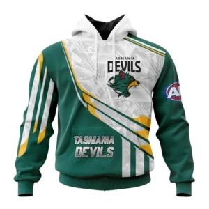 Tasmania AFL Hoodie 3D Print, All Over Print Hoodie AFL1080613978