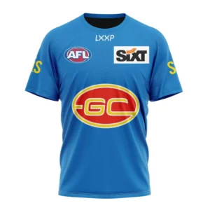 Gold Coast Suns AFL T-Shirt 3D Print, All Over Print T-Shirt AFL1080613983