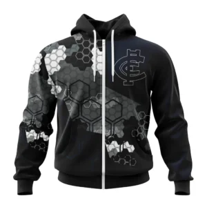 Carlton AFL Zipper Hoodie 3D Print, All Over Print Zipper Hoodie AFL1080614001