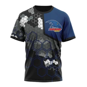 Adelaide Crows AFL T-Shirt 3D Print, All Over Print T-Shirt AFL1080614004