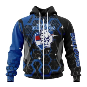 Western Bulldogs  AFL Zipper Hoodie 3D Print, All Over Print Zipper Hoodie AFL1080614006