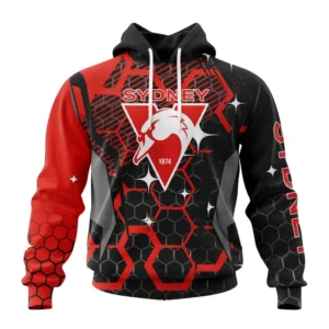 Sydney Swans  AFL Hoodie 3D Print, All Over Print Hoodie AFL1080614007