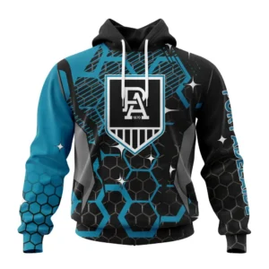 Port Adelaide  AFL Hoodie 3D Print, All Over Print Hoodie AFL1080614009