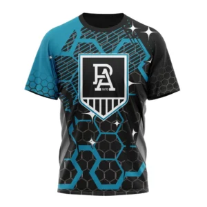Port Adelaide  AFL T-Shirt 3D Print, All Over Print T-Shirt AFL1080614009