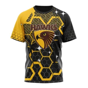 Hawthorn  AFL T-Shirt 3D Print, All Over Print T-Shirt AFL1080614012