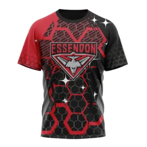 Essendon  AFL T-Shirt 3D Print, All Over Print T-Shirt AFL1080614017