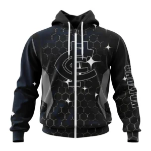 Carlton  AFL Zipper Hoodie 3D Print, All Over Print Zipper Hoodie AFL1080614019