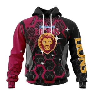 Brisbane Lions  AFL Hoodie 3D Print, All Over Print Hoodie AFL1080614020