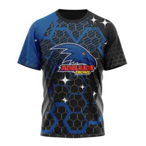 Adelaide  AFL T-Shirt 3D Print, All Over Print T-Shirt AFL1080614021