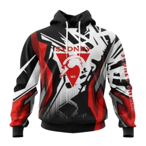 Sydney Swans  AFL Hoodie 3D Print, All Over Print Hoodie AFL1080614023