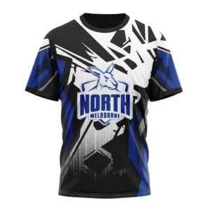 North Melbourne  AFL T-Shirt 3D Print, All Over Print T-Shirt AFL1080614026