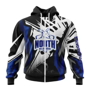 North Melbourne  AFL Zipper Hoodie 3D Print, All Over Print Zipper Hoodie AFL1080614026
