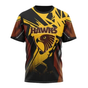 Hawthorn  AFL T-Shirt 3D Print, All Over Print T-Shirt AFL1080614028